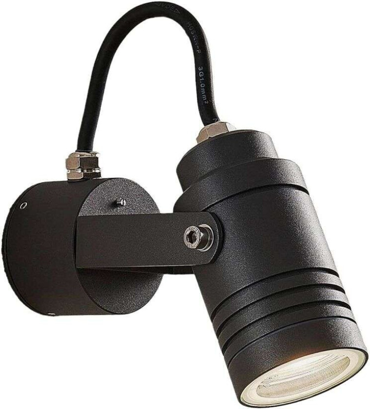 Utespot Galina, mørk grå 15,4 cm