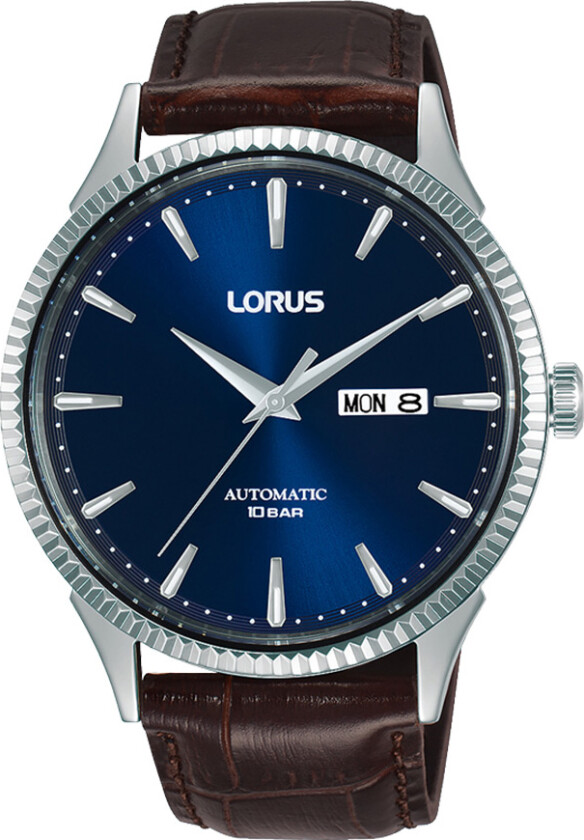 Mens Automatic RL475AX9 - Automatisk - Sølv - Herreklokker - Skinn - Mineral