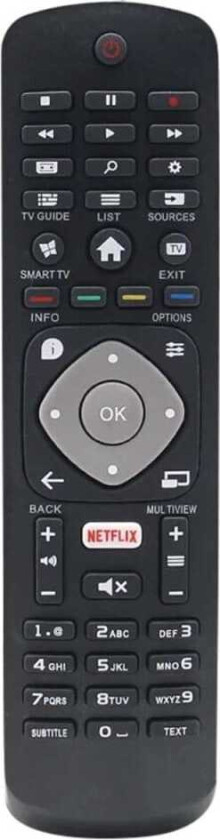 Bilde av Fjernkontroll Philips Smart TV med Netflix - Universal