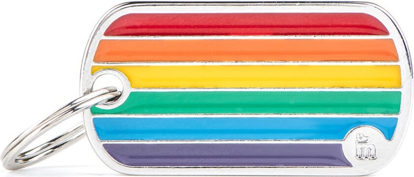 Rainbow Flag ID Tag