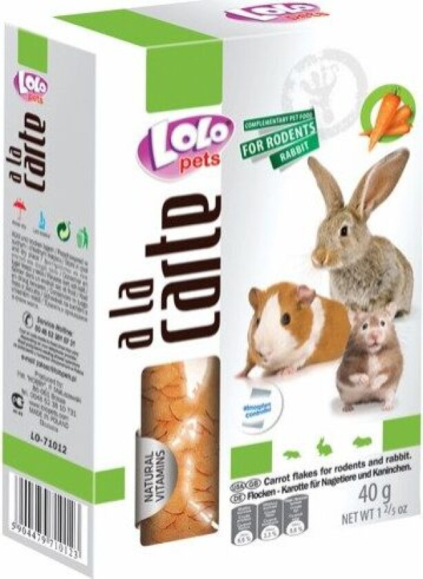 A la carte Flakes - carrot 40 g