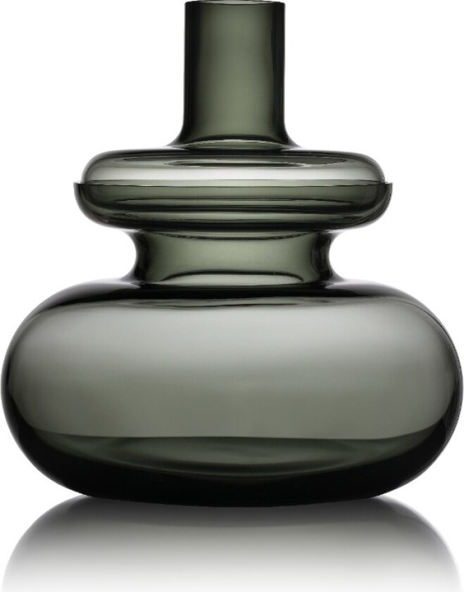Inu Vase Smoke 32x33 cm.