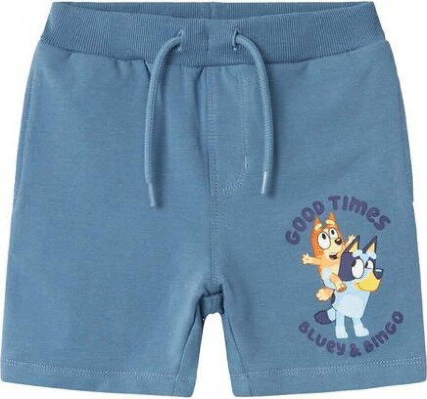 Name It Akley Bluey Shorts Til Småbarn, Provincial Blue