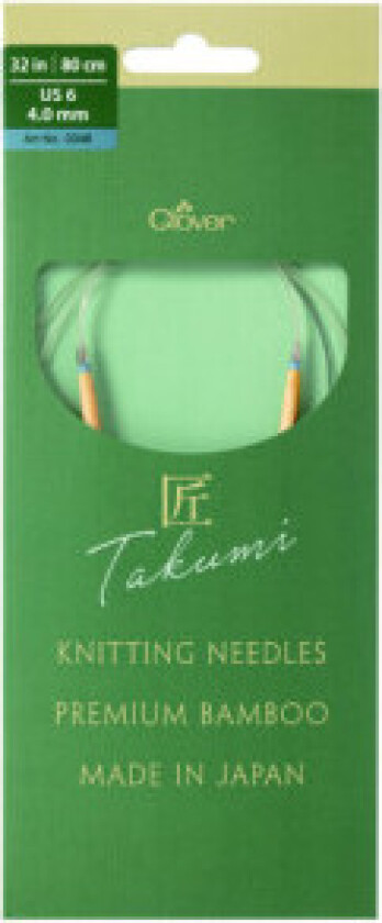 Takumi Pro Bambus rundpinne med kulelager 80 cm 4,0 mm