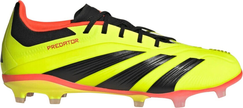 adidas Predator Elite FG/AG / Q2 24, fotballsko gress og kunstgress, junior Yellow/Black/Red