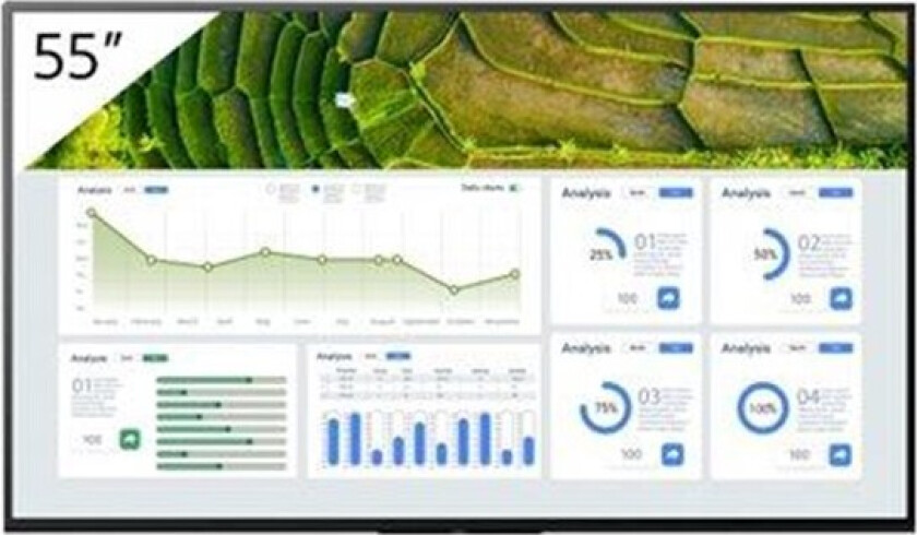 FW-55BZ30L, digitalt skjermpanel, 139,7 cm (55), LCD, 3840 x 2160 piksler, Wi-Fi, 24/7