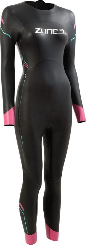 Women's Agile Wetsuit Black/pink M, Black/pink