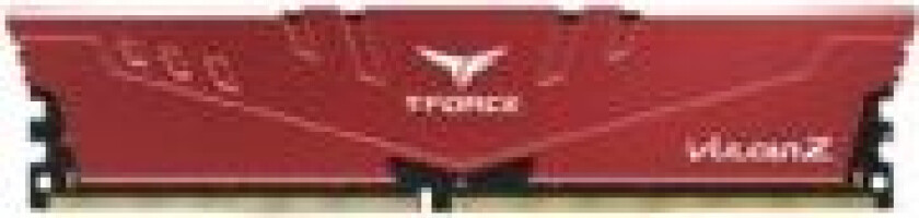 T-Force Vulcan Z - DDR4 - modul - 16 GB - DIMM 288-pin - 3200 MHz / PC4-25600 - CL16 - 1.35 V - ikke-bufret - ikke-ECC - rød