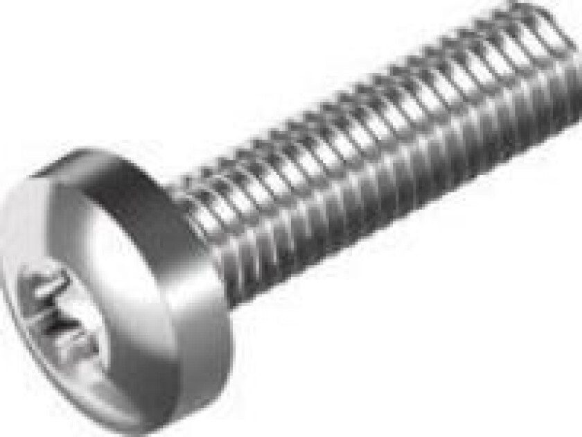 Maskinskrue PH og TX ~DIN7985 ISO 14583 - A2 - M5X12 TX25 - (500 stk.)