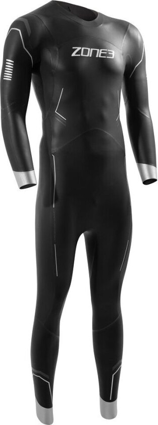 Men's Agile Wetsuit Black/silver S, Black/silver