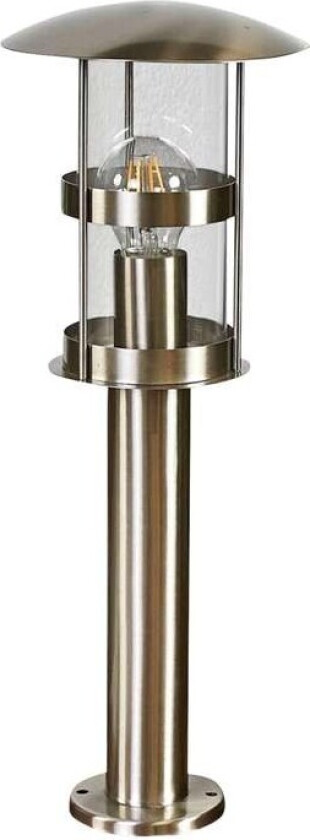 Noemi - utendørs sokkellampe i rustfritt stål