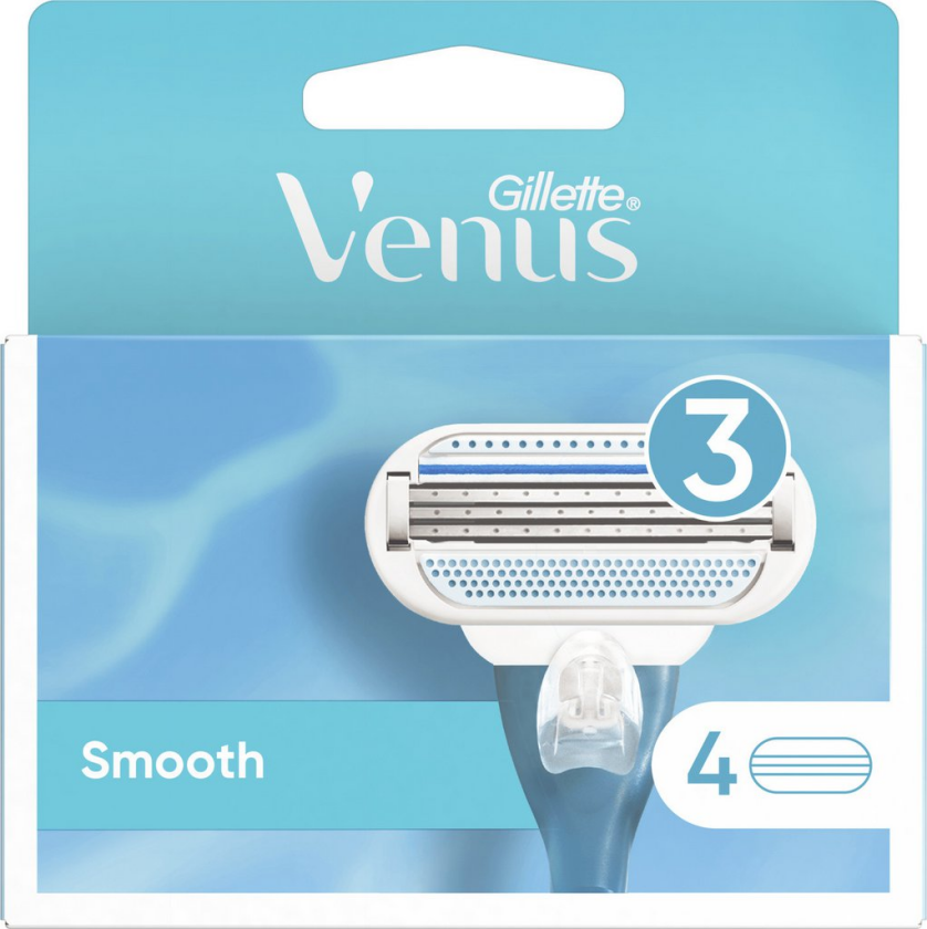 Venus Smooth Barberblader 4pk