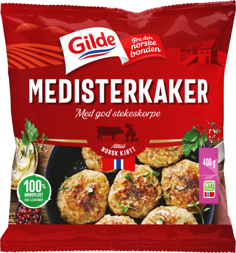 Gilde Medisterkaker 400g