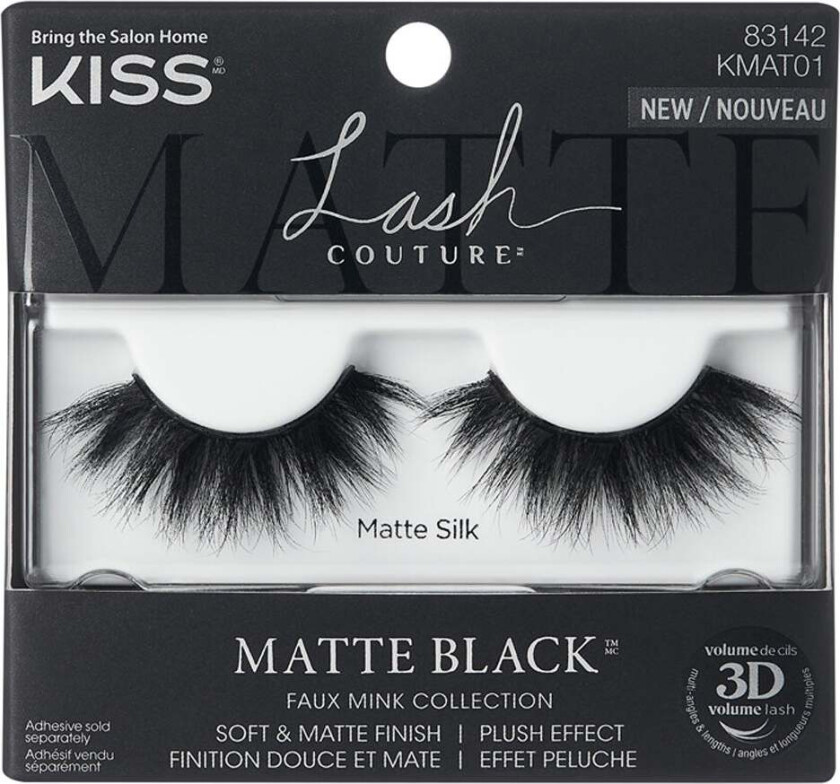 3D Matte Faux Mink Collection Silk 1pair
