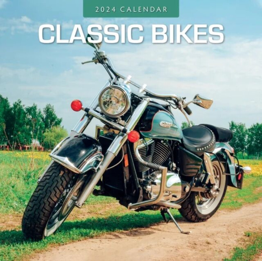 Classic Bikes 2024 Square Wall Calendar av Red Robin Publishing Ltd.