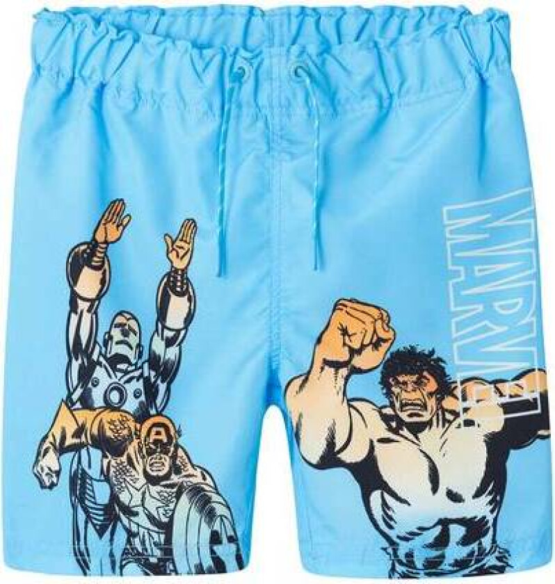 Name It Makavel Marvel Badeshorts Til Barn, Bluefish