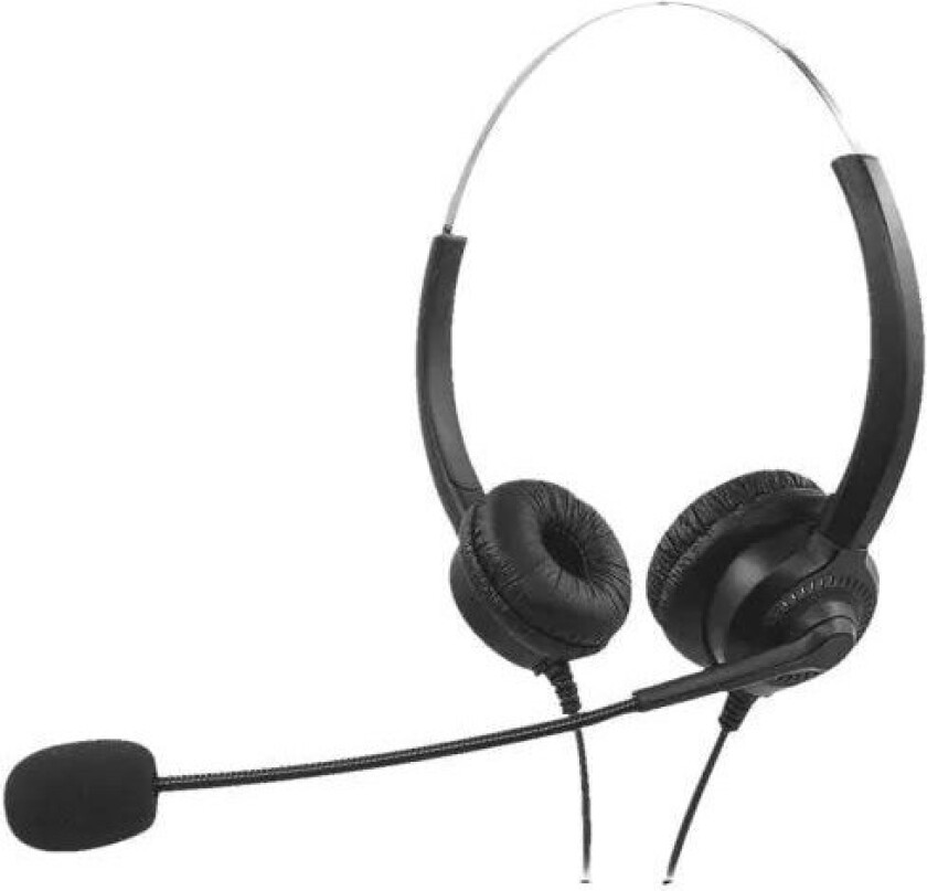 Headset w/mic. Black