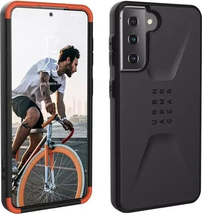 Samsung Galaxy S21+ (Plus) CIVILIAN Series Deksel - Black