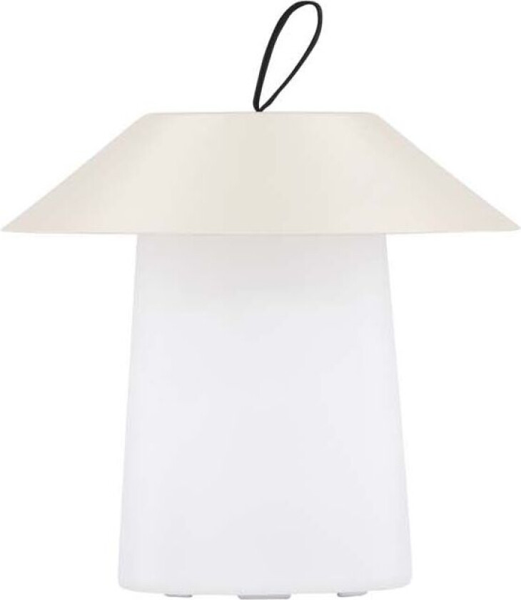 Rubu bordlampe LED utendørs beige.
