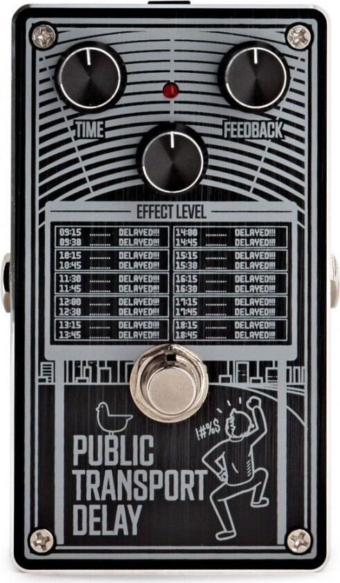 Public Transport Delay Pedal