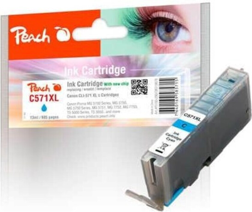 - XL - cyan - compatible - ink cartridge - Blekkpatron Blå