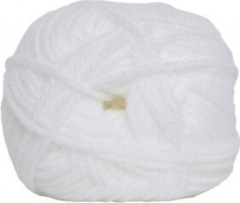 Jette Acryl Garn 111 Hvit