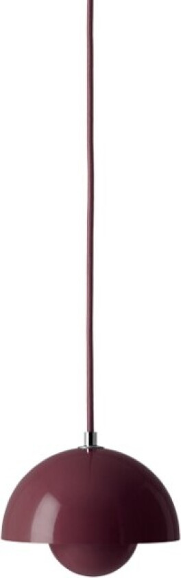 &Tradition Flowerpot VP10 pendel Dark plum