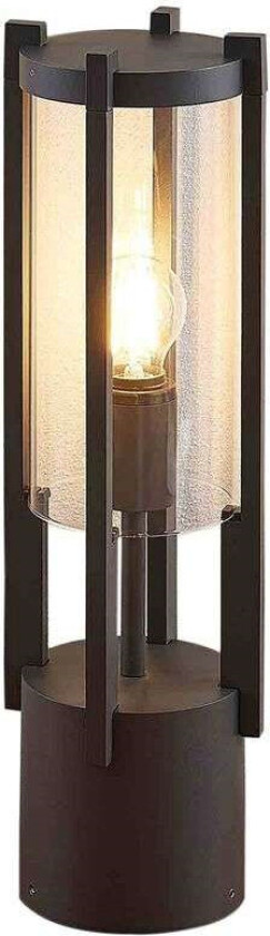 Brienne sokkellampe av aluminium