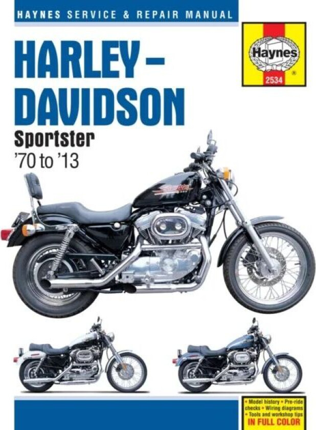 Harley-Davidson Sportsters (70 - 13) Haynes Repair Manual av Alan Ahlstrand