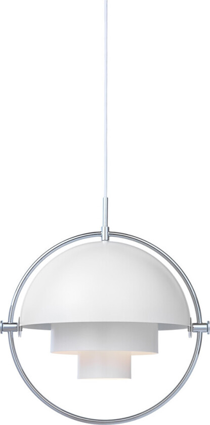 Multi-Lite Pendant Hvit/Krom