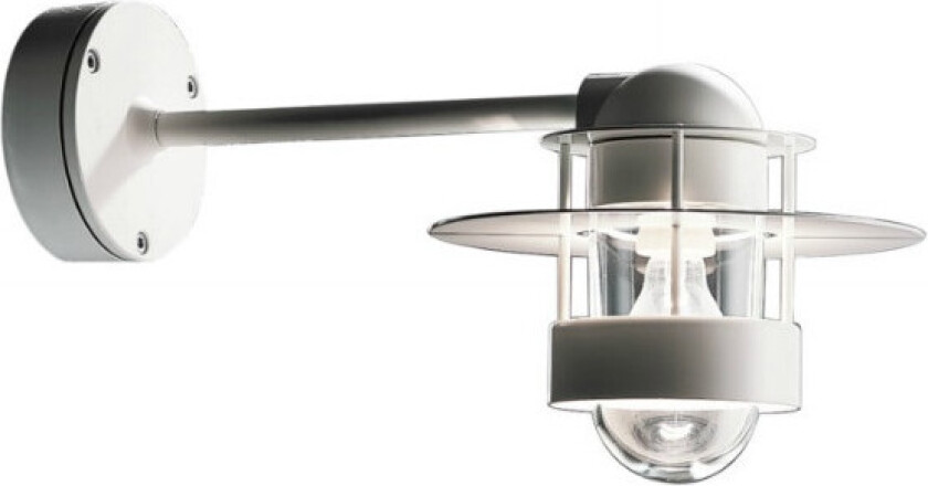 - Albertslund Vegglampe Galvaniseret Kort E27