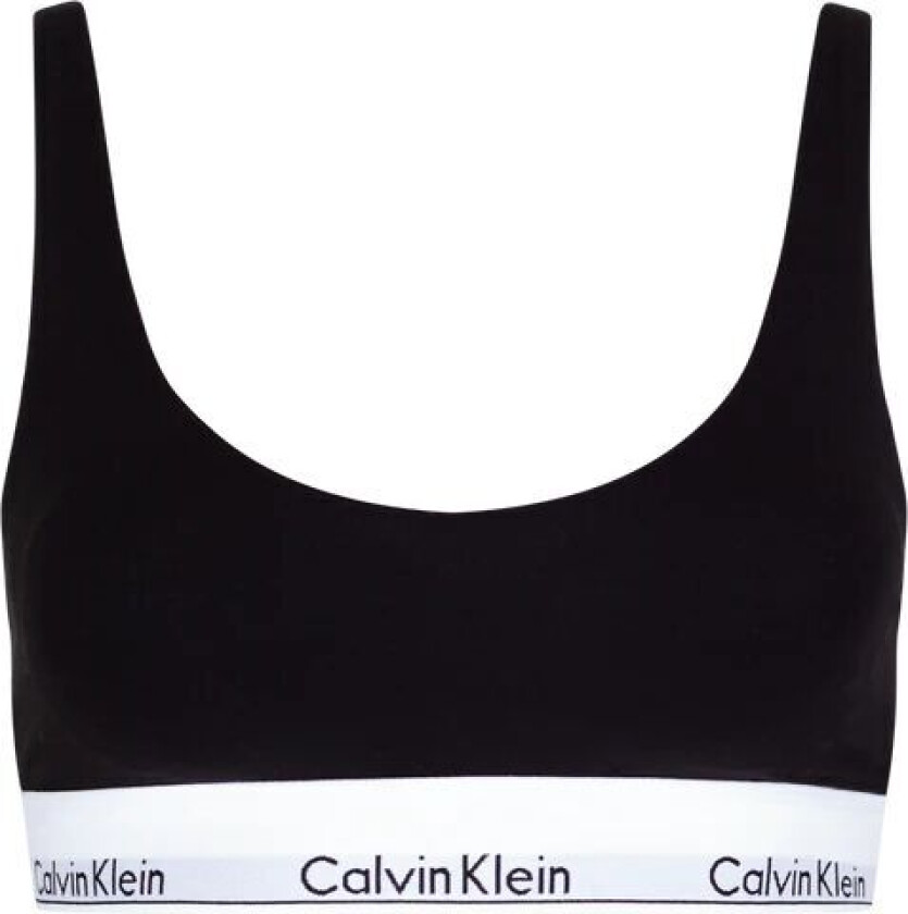 Calvin Lightly Lined Bralette - Black XL