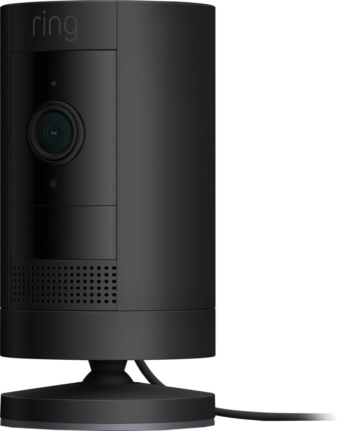 Stick Up Cam Plug-In - Svart