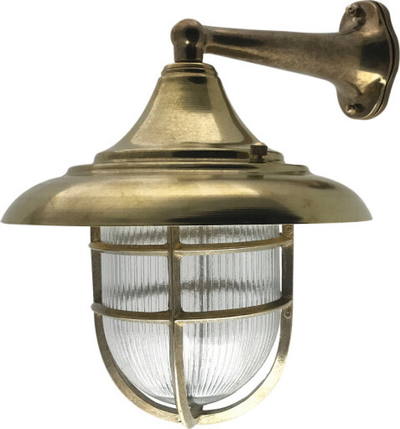 74 vegglampe støpt messing IP64