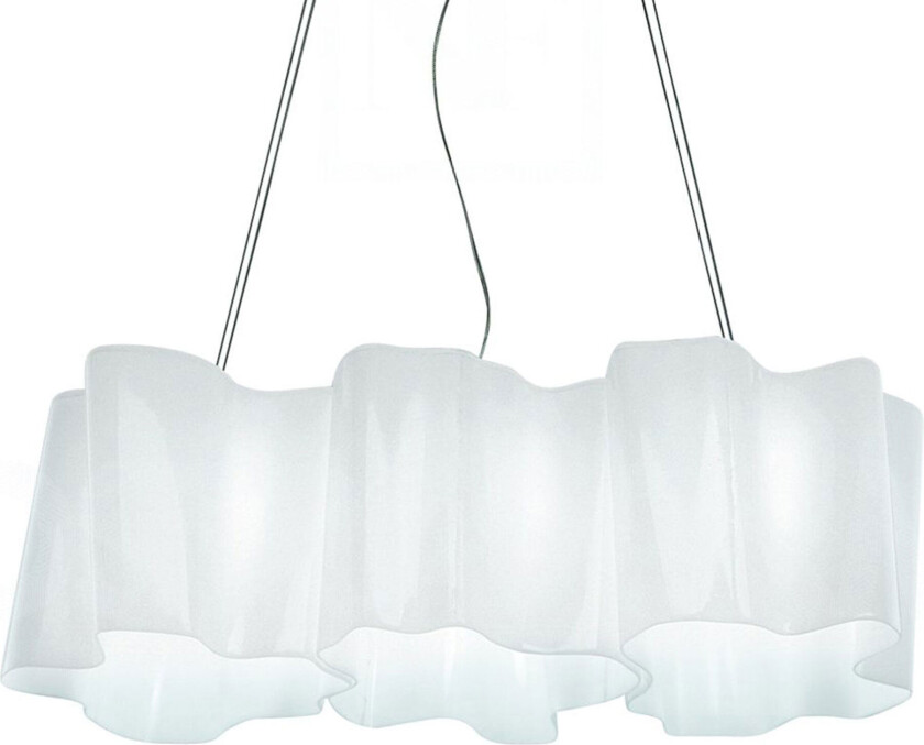 Logico Pendellampa 3 In Linea Rökt