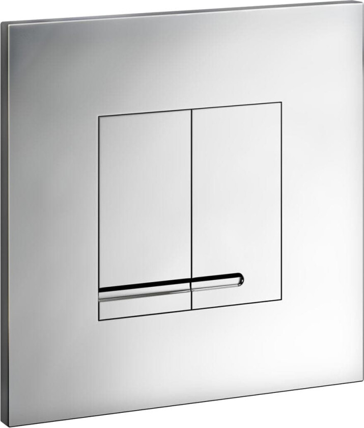 Bilde av Triomont betjeningsplate, krom