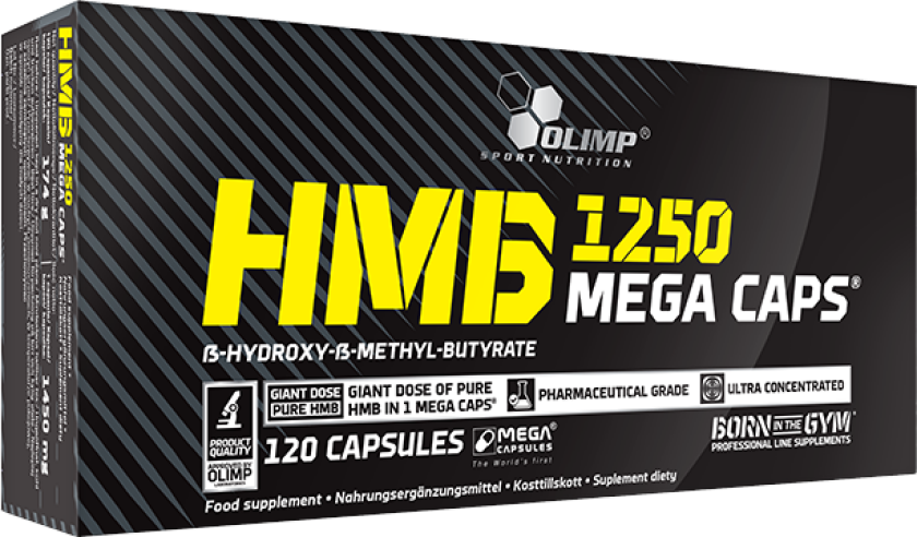 HMB Mega Caps, 120 caps