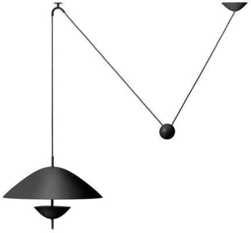 Ferm Living Lod Pendant Blackened Iron