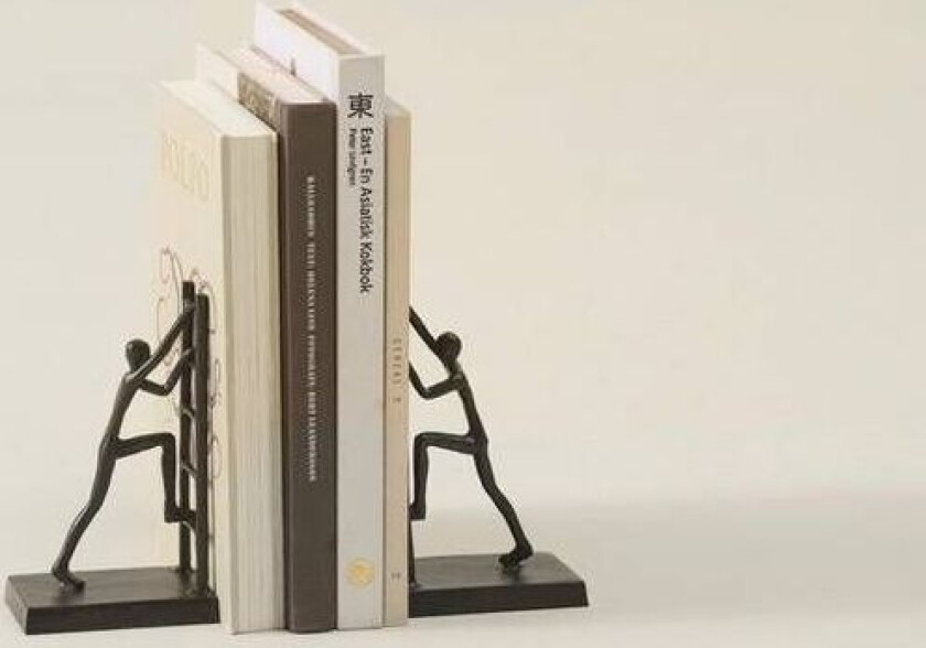 STEP UP bokstøtte 2-pakk Svart/bronse