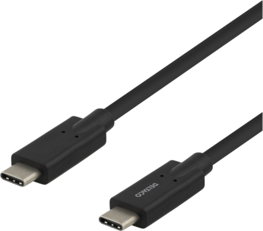USBC-1503 - USB-kabel - USB-C (hann) til USB-C (hann) - 5 A - 2 m - svart