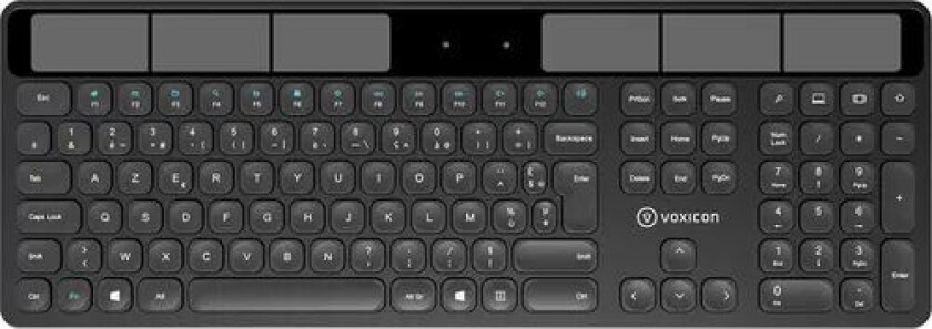 Wireless Keyboard So2wl Black Iso France Trådløs Fransk Tastatur