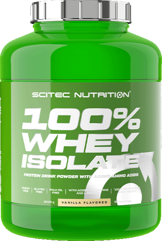 100 % Whey Isolate, 2000 g