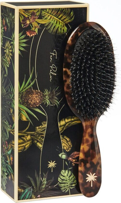 Boar & Nylon Brush Turtle Medium