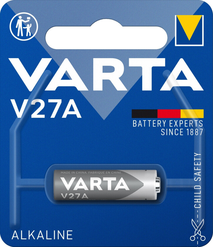 V27A Alkaline Special Battery 12V 1 Pack