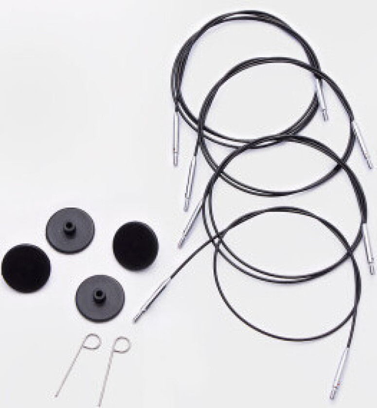 Wire / Cable for utskiftbare rundpinner 94 cm (blir 120 cm ink