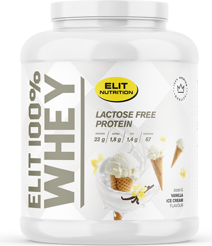 ELIT 100% Whey Lactose free, 2000 g