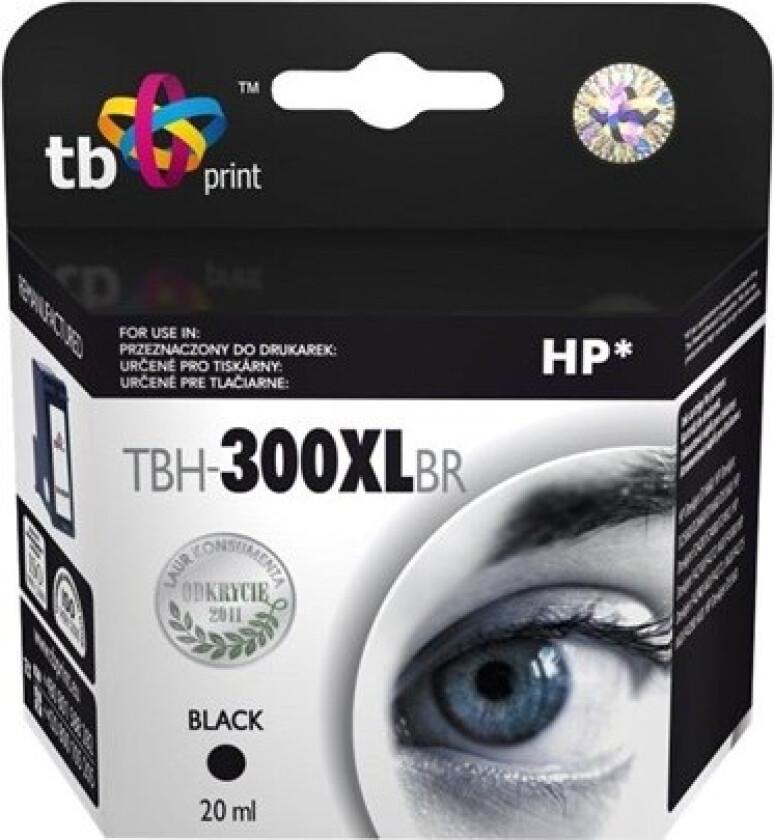 TBH-300XLBR - Blekkpatron Svart