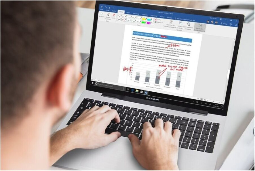 Thomson NEO 17 - Intel Celeron N4020 / 1.1 GHz - Win 11 in S mode - UHD Graphics 600 - 4 GB RAM - 128 GB SSD - 17.3 1600 x 900 (HD+) - Wi-Fi 5