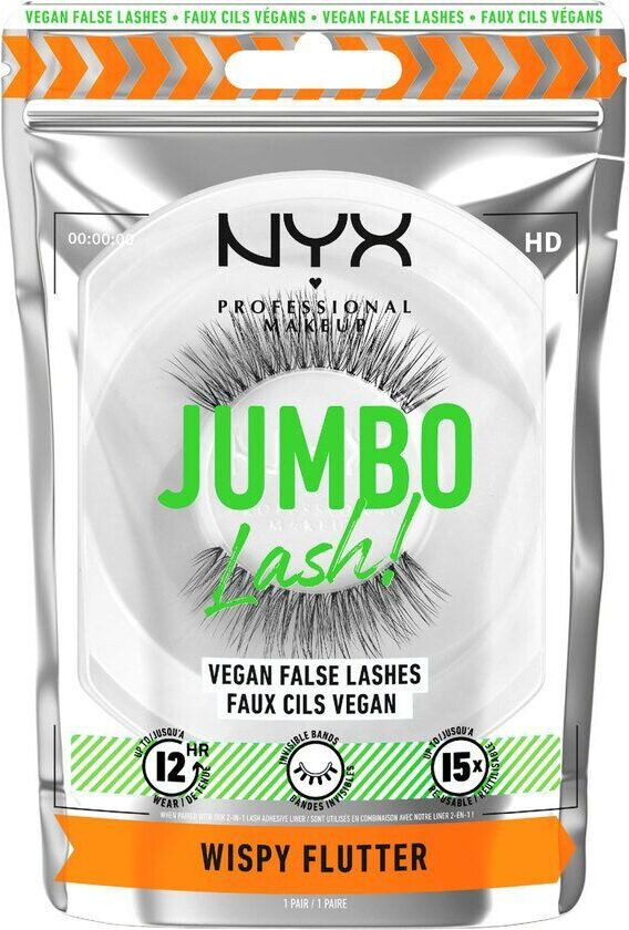 Jumbo Lash! Vegan False Lashes 03 Wispy F