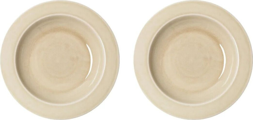 Daga tallerken Ø23,5 cm 2-pakning Oat